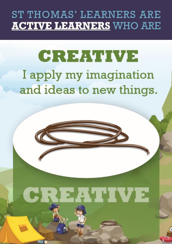Active Learner - Creative Poster