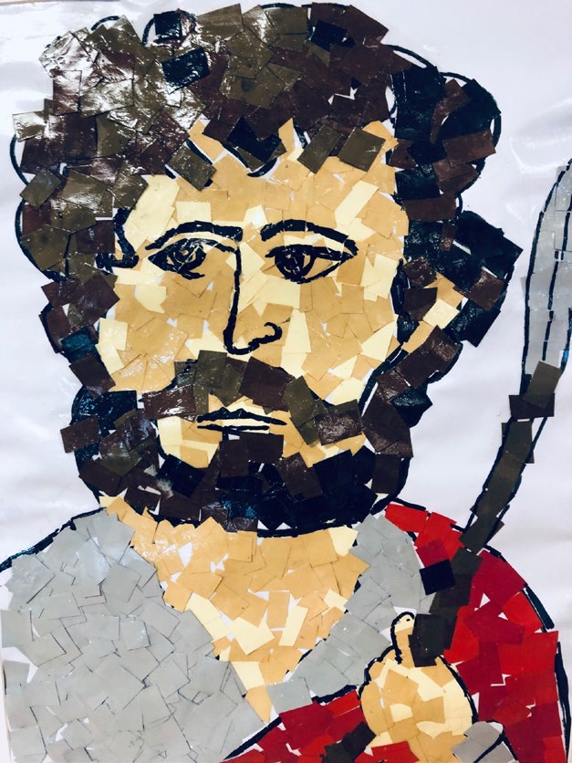 Painting of Saint Thomas.